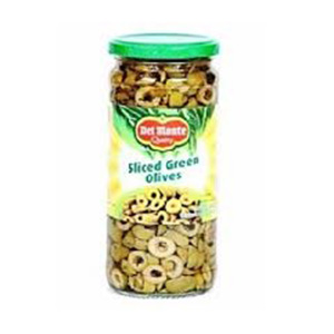 Del Monte Sliced Green Olives 450 GM (1)