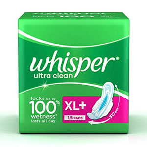 Whisper Ultra Clean XL+ 15 Pads 1 PC (1)