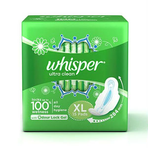 Whisper Ultra Clean XL  15 Pads 1 PC (1)