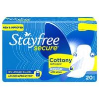 Stayfree Secure Cottony Soft  Regular 20 Pads 1 PC (1)