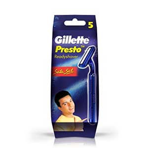 Gillette Presto Sata Sat Razor 5 PC (1)