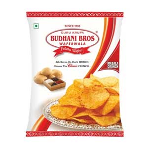 Budhani Potato Masala Wafers 27 GM (1)