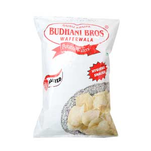 Budhani Potato Salted Wafers 60 GM (1)