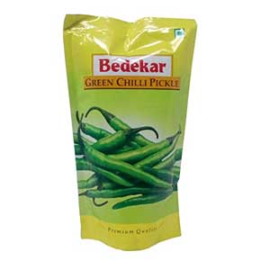 Bedekar Green Chilli Pickle 200 GM (1)