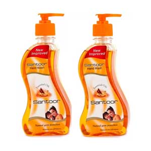 Santoor Handwash Sandalwood  Tulsi 1+1 430 ML (1)