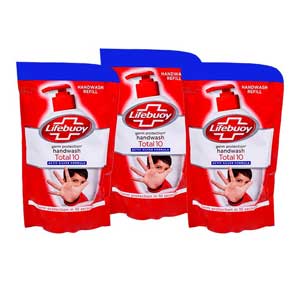 Lifebuoy Total Handwash Refill 185X3 Combo 555 ML (1)