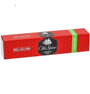 Old Spice Lather Shaving Cream Fresh Lime 30 GM (1)