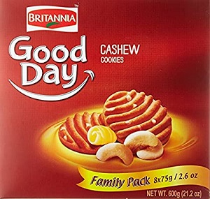 Britannia Good Day Cashew Cookies Family Pack 600 GM (1)