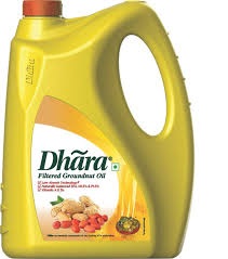 Dhara Filtered Groundnut Oil 5 LTR (1)