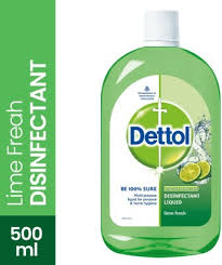 Dettol Disinfectant Liquid Lime Fresh 500 ML (1)