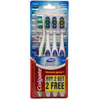 Colgate 360 whole Mouth Clean(Medium)Toothbrush 4 PC 1 PC (1)