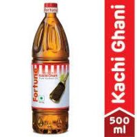 Fortune Kachi Ghani pure Mustard (Sarsoo) Oil 500 ML (1)