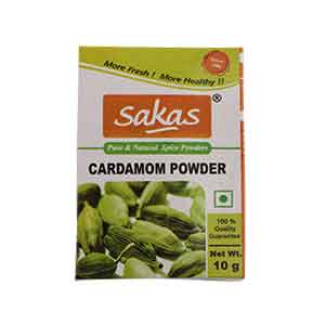 Sakas Green Cardamom Powder 10 GM (1)